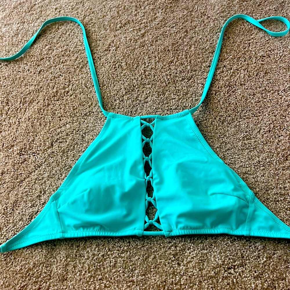PINK bathing suit top
